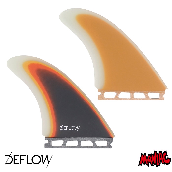 future フューチャー フィン ツインフィン フィッシュ DEFLOW デフロウ