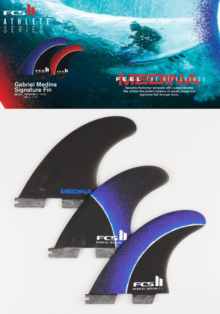 FCS2 FIN エフシーエス2フィン トライフィン GM （GABRIEL MEDINA