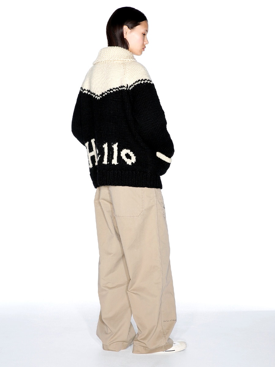 HAND-KNITTED HELLO COWICHAN | UNISEX | MADISONBLUE