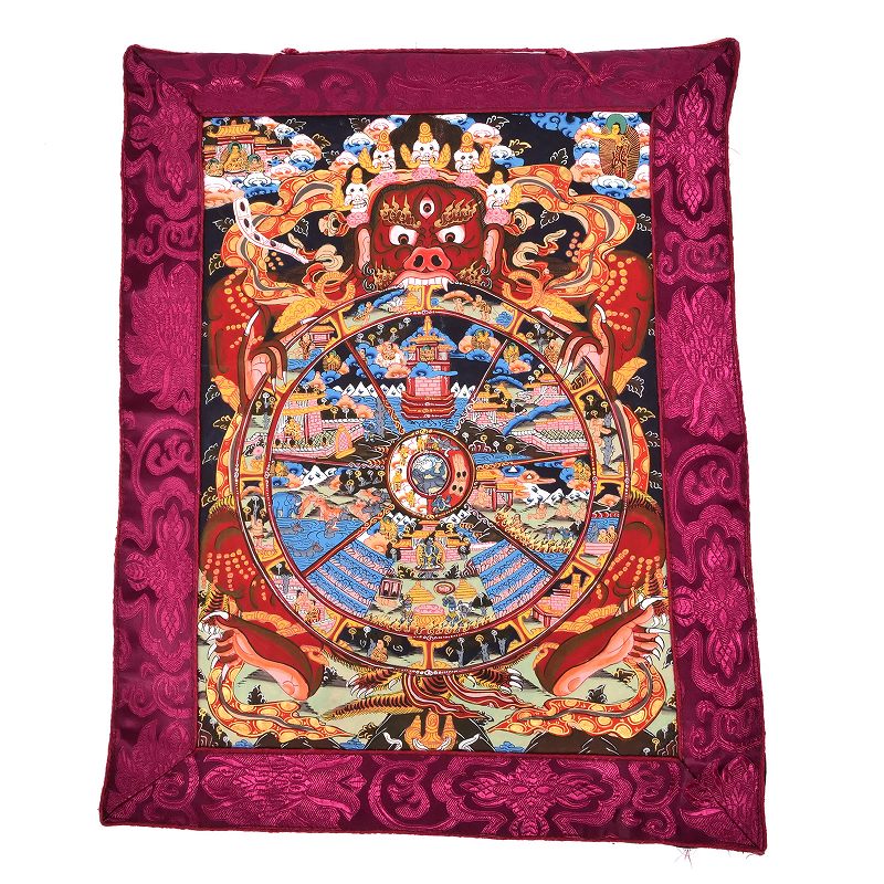 タンカ 曼荼羅 長方形 44cm×34cm｜マライカ公式通販