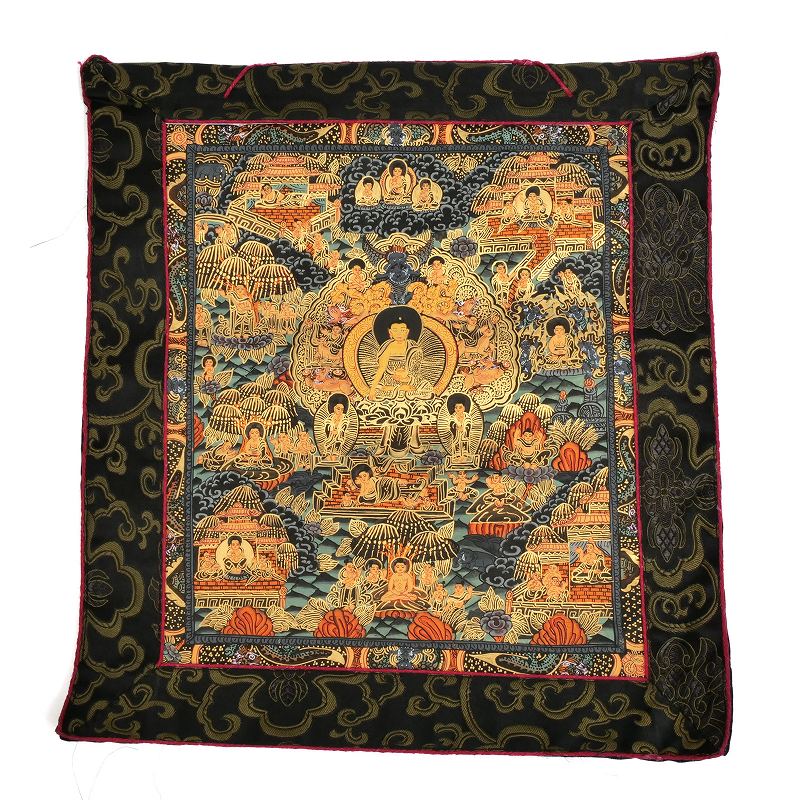 タンカ 曼荼羅 長方形 38cm×34cm｜マライカ公式通販