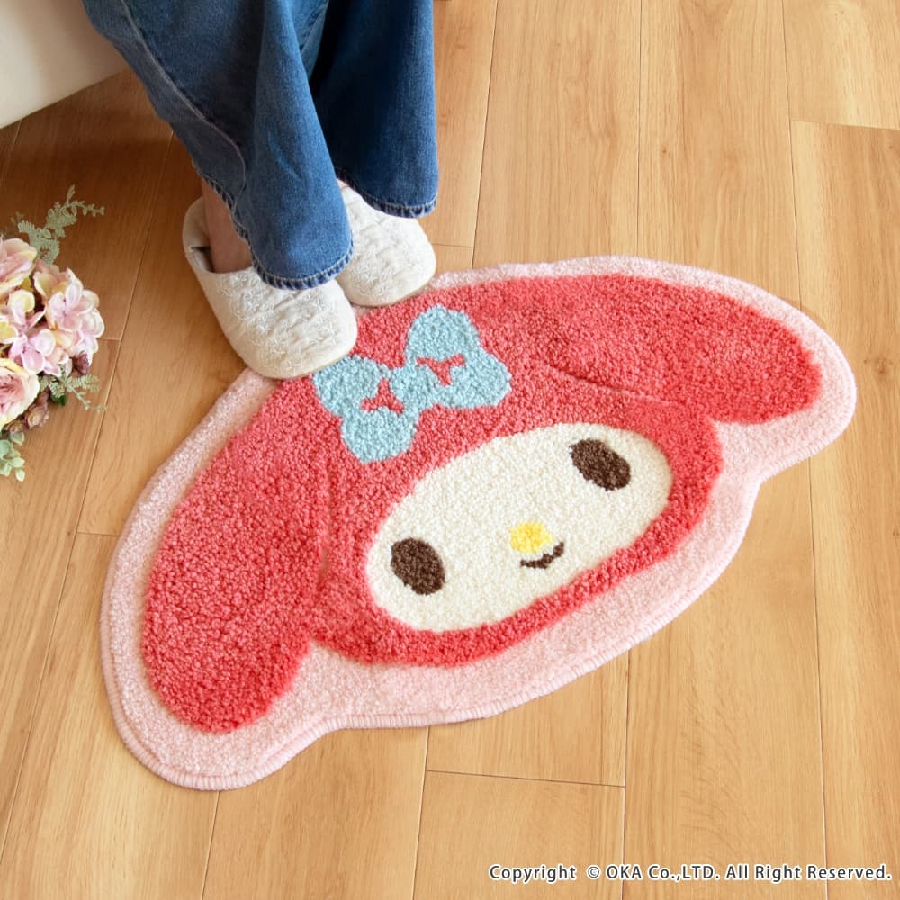 サンリオキャラクターズ 洗えるマット （ 洗える キティ シナモン