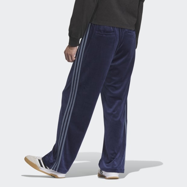 ベッケンバウアー ベロア トラックパンツ ナイトインディゴ ｜アパレル