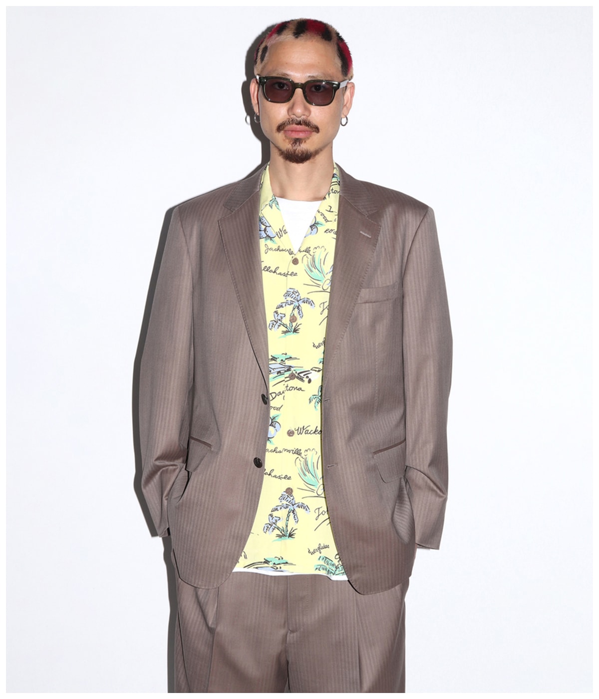 Ermenegildo Zegna / PLEATED TROUSERS (TYPE-1)【BEIGE】｜WACKO