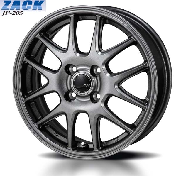 ZACK JP-205｜12インチ×3.5/4.0〈4枚〉｜ザック JP-205｜軽自動車用