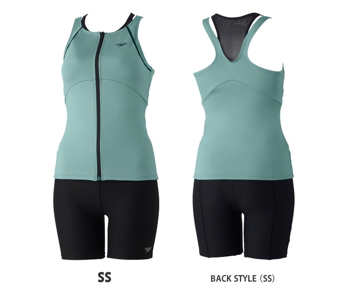 レディース フィットネス水着 セパレート／フルジップ 女性 speedo