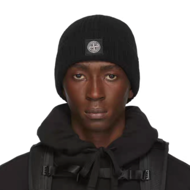 STONE ISLAND ニットキャップ (全6色) Ribbed Beanie ウール ビーニー