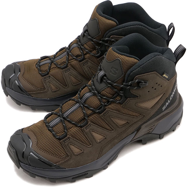 サロモン SALOMON スニーカー エックスウルトラ360 レザー ミッド