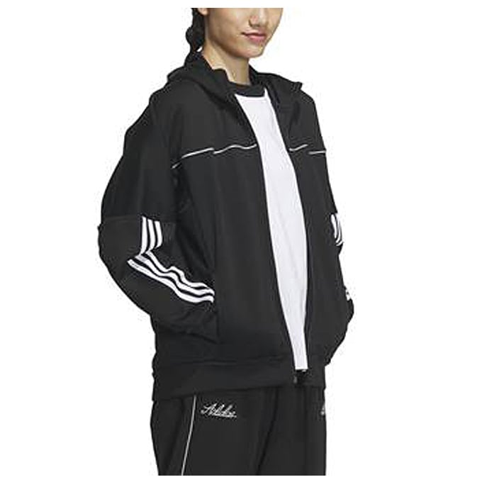 adidas（アディダス）W 247 裏起毛スウェットFZフーディ パンツ 上下