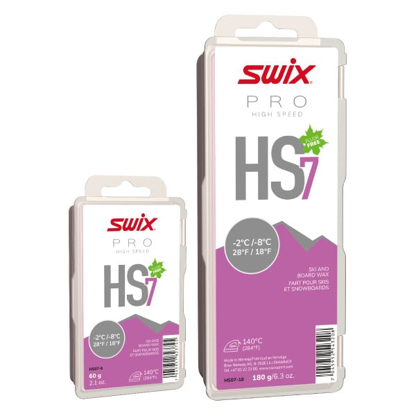 SWIX スウィックス HS7 60g PRO High Speed HS トップワックス 滑走