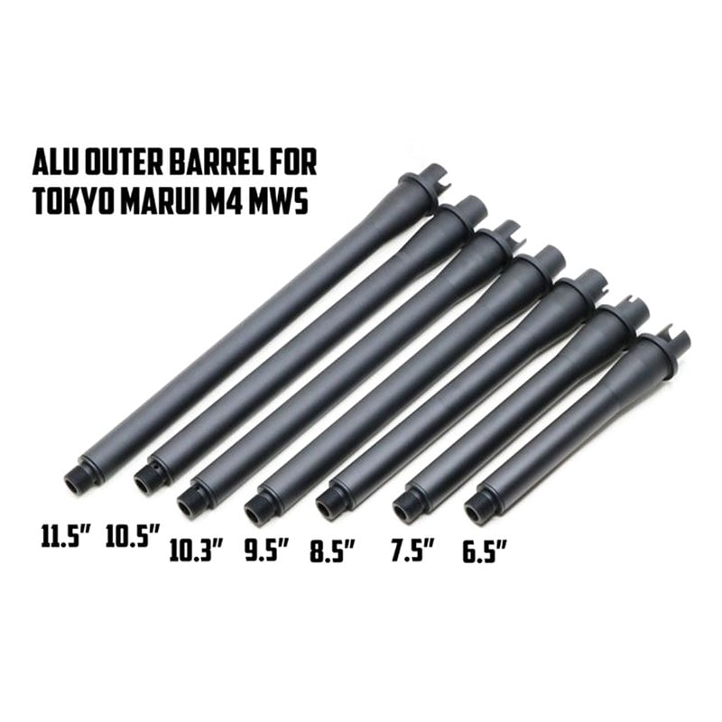 Revanchist Airsoft 9.5/10inch アウターバレルセット (東京マルイ M4