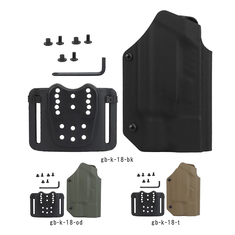 WoSporT GBRSスタイル OWBカイデックスホルスター 各社グロック