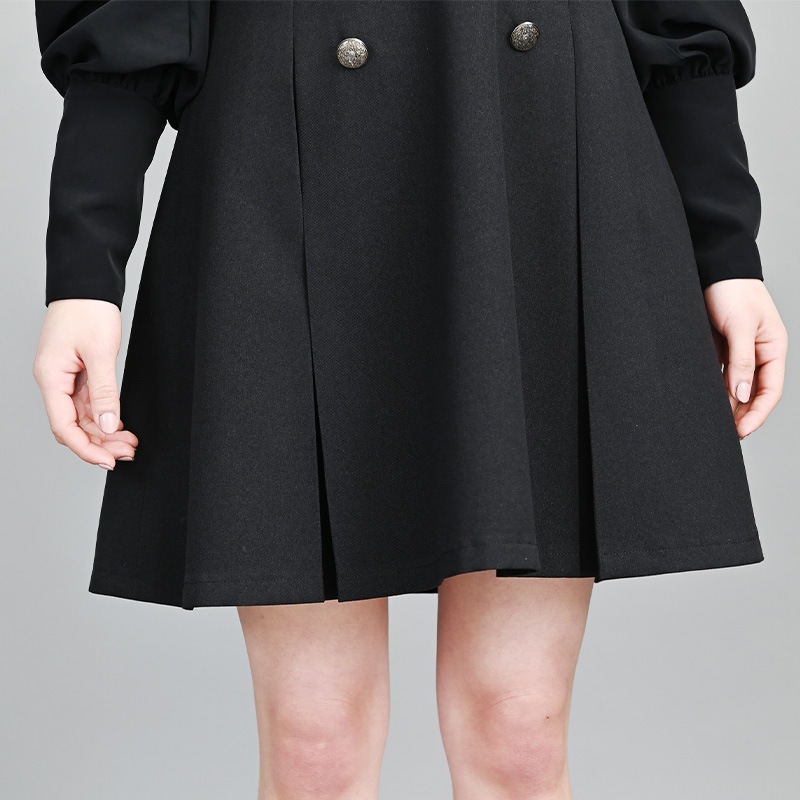 ボックスプリーツワンピース【ノスプロジェクト】NO.S PROJECT 【公式