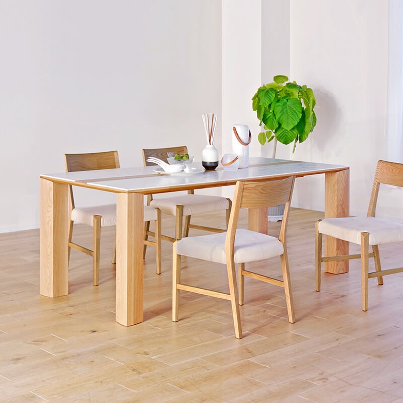 開梱設置無料]【大川家具】ダイニングテーブル 180cm幅 バフェル