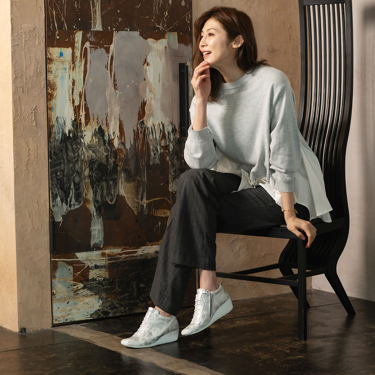 ファイナルセール50%OFF]NO NAME ノーネーム YOKO-42919-SILVER ヨーコ