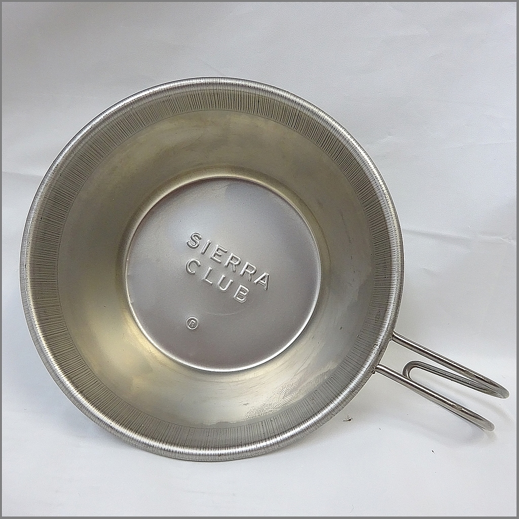 良品ビンテージ品　シエラクラブカップ®️刻印　ステンレス製　2個セット 60's SIERRA CLUB CUP<BR>シエラクラブカップ<BR>シェラカップ