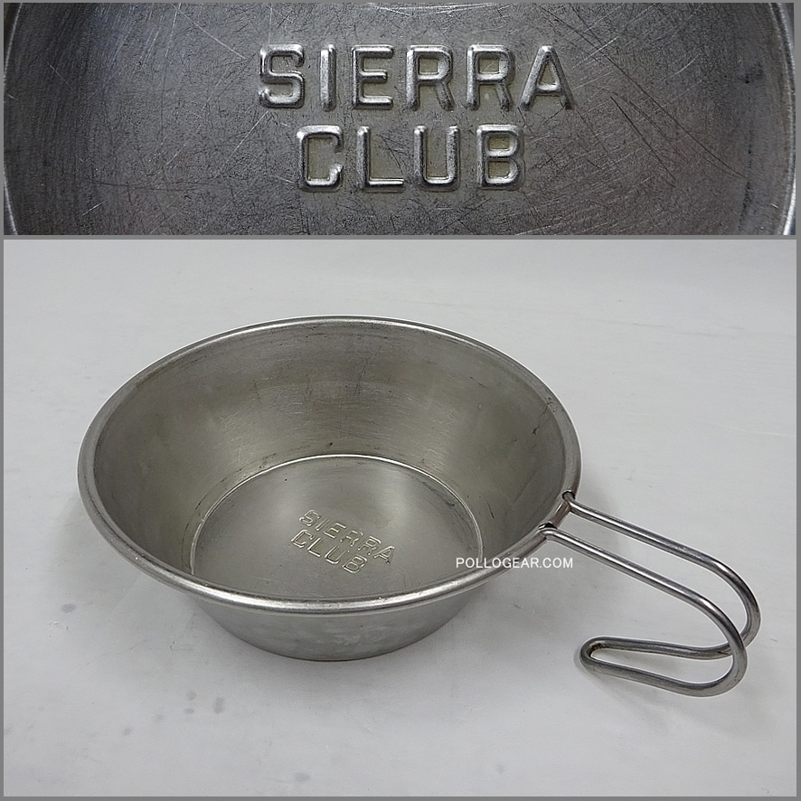 良品　シエラクラブカップ初期刻印　SIERRA CLUB cup ステンレス製 良品 シエラクラブカップ初期刻印 SIERRA CLUB cup ステンレス製