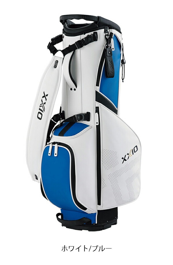 XXIO キャディバッグ ホワイト・ブルー XXIO ゼクシオ キャディバッグ