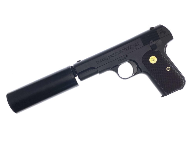 CAW MGCリバイバル COLT .32AUTOキラーサプレッサー-BLACK-/発火ブロー
