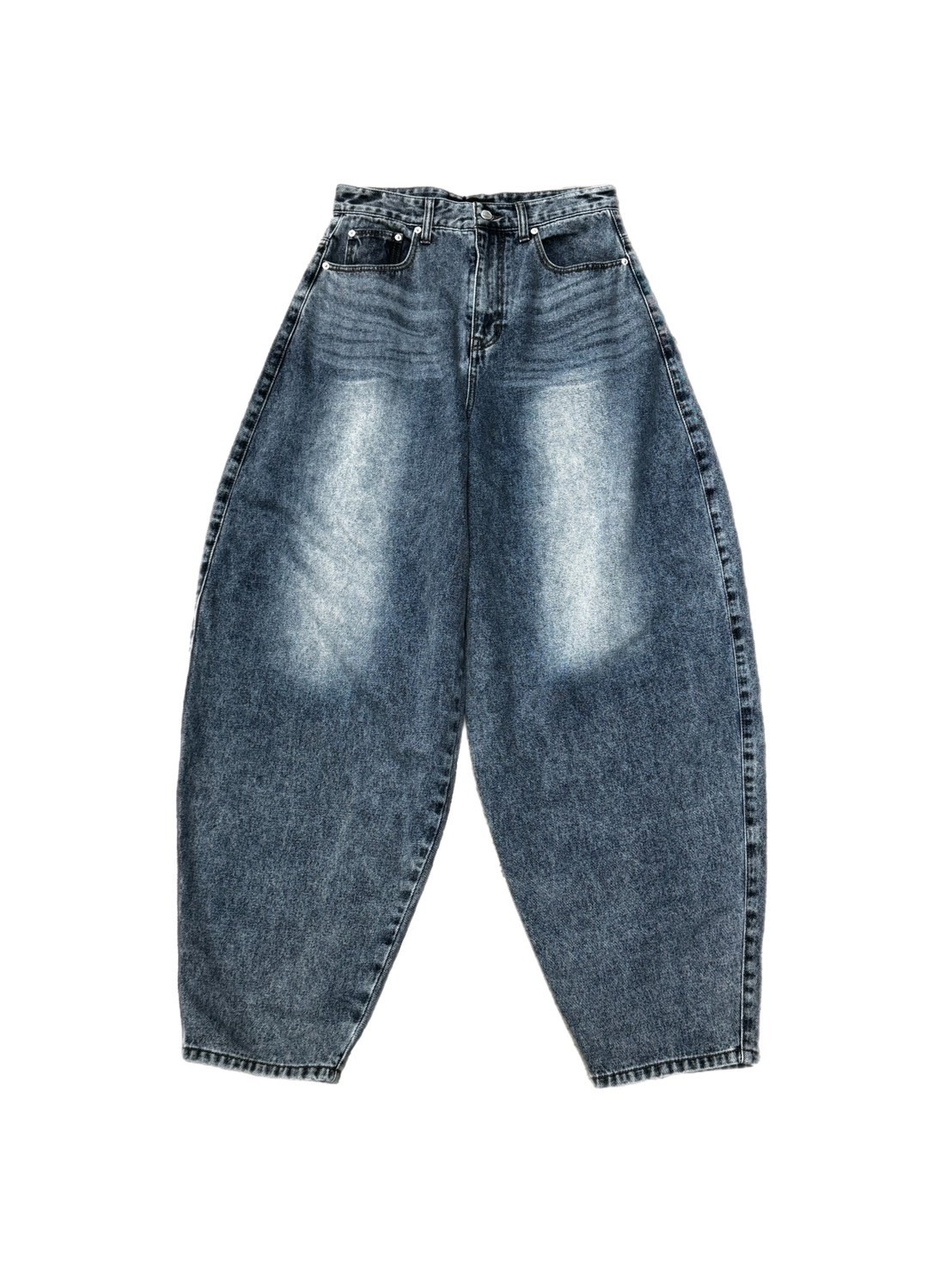 受注制【Chikashitsu +】super buggy denim pants (3color