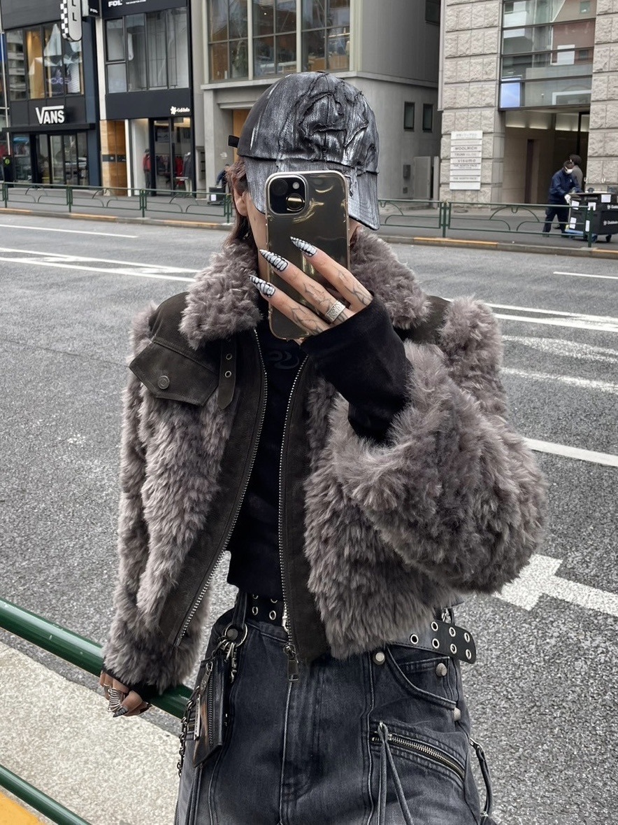 Never mind the XU】suede fur jacket (2color) | OUR BRAND,Never
