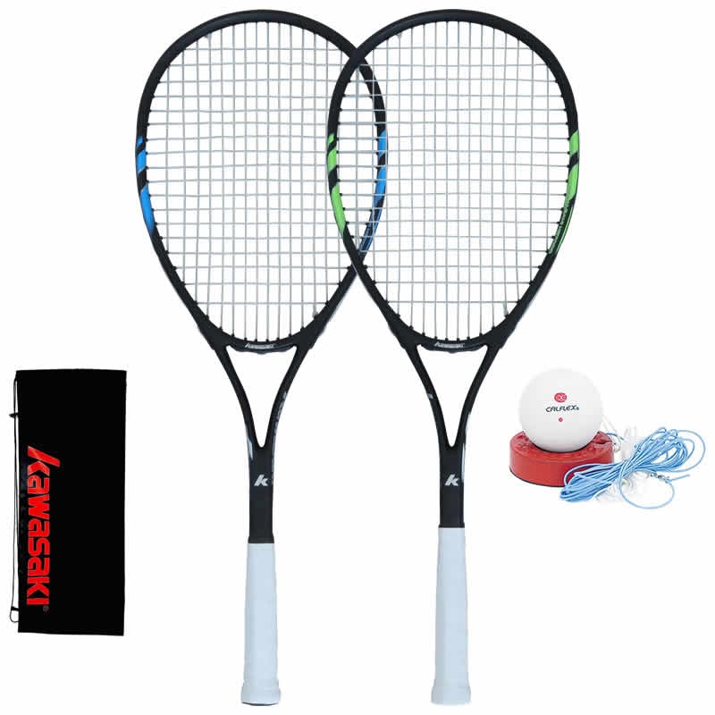 ソフトテニス ラケット ケンコー セルフテニスセット カワサキ KS-7000