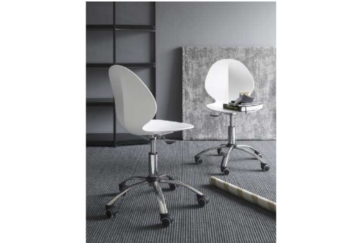 チェア Calligaris(カリガリス) Basil(バジル) キャスター脚 PPシート