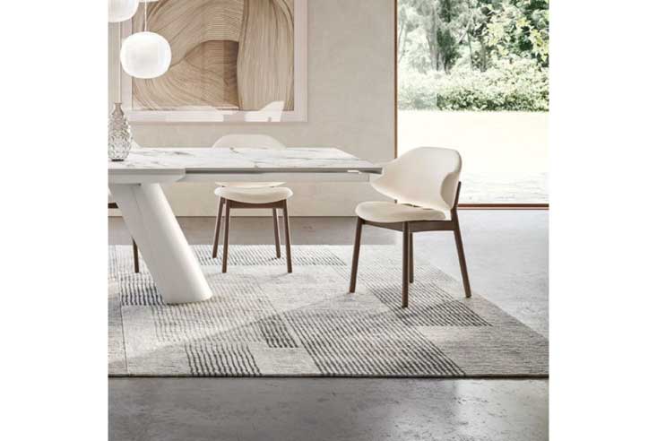 ダイニングチェア Calligaris(カリガリス) HOLLY(ホリー) ウッドレッグ