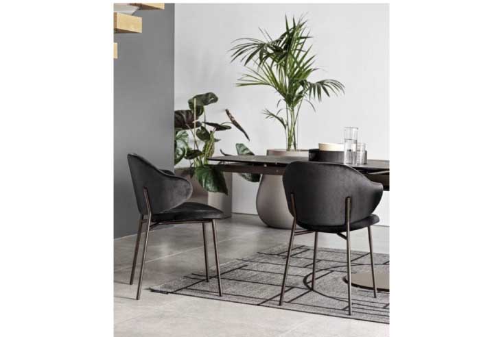 ダイニングチェア Calligaris(カリガリス) HOLLY(ホリー) メタルレッグ