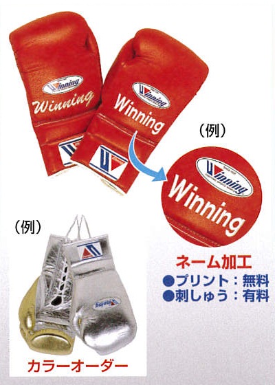 ウイニング・Winning 練習用ボクシンググローブ プロフェッショナル