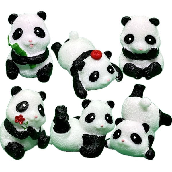 パンダ置物【ネコポス便可】｜ぱんだグッズ,ジャイアントパンダ,置物