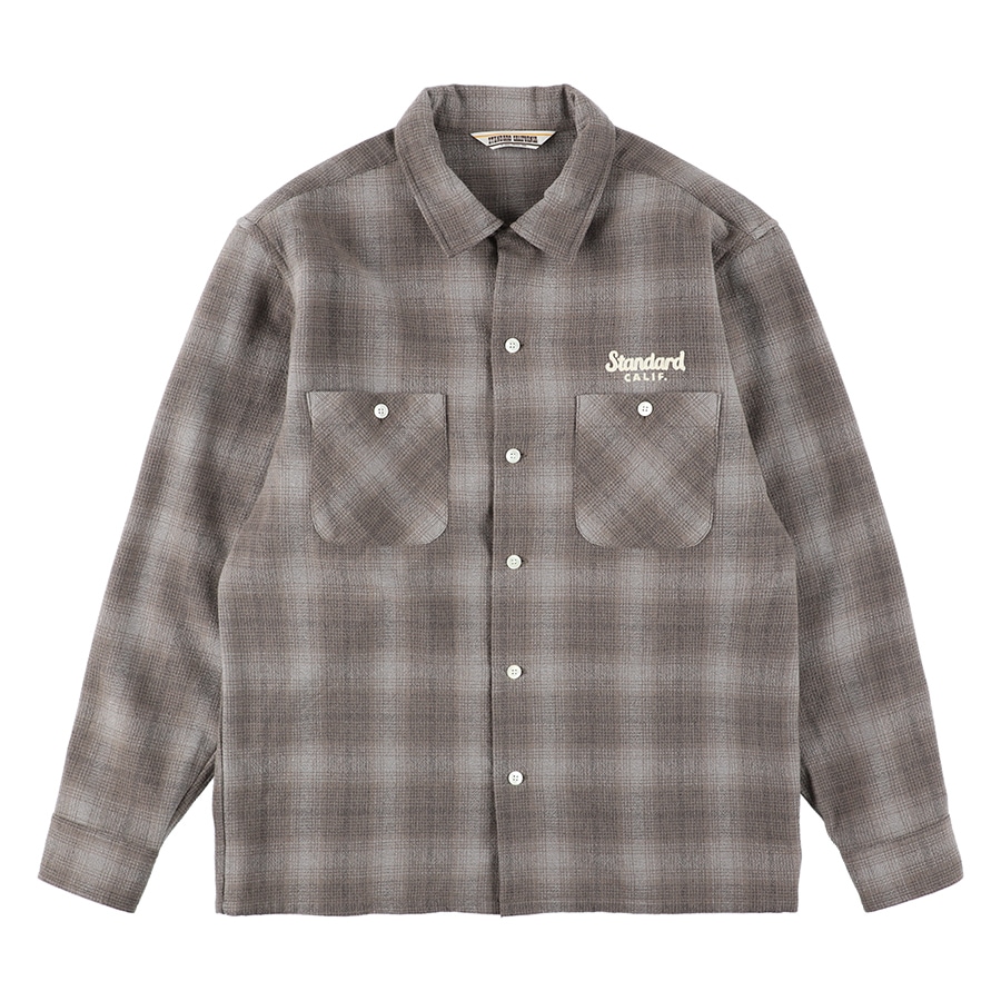 SD Wool Check Shirt : STANDARD CALIFORNIA OFFICIAL ONLINE STORE