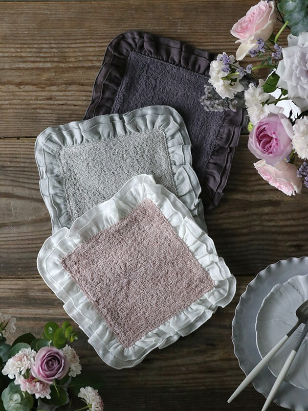 Borgo delle tovaglie ボルゴ ウォッシュタオル コットン100％ GITANE