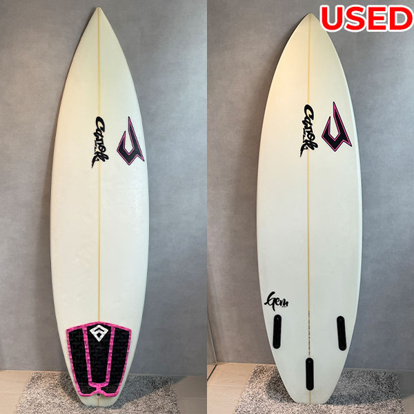 中古】JUSTICE ジャスティス GEM ジェム 5'10 26.14L FUTURES