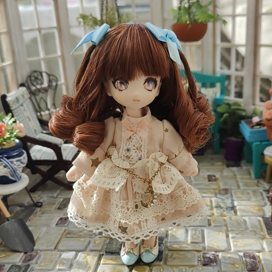 U-1292【sen】オビツ11用ウィッグ（4～4.5インチ） | ◇ドールウィッグ