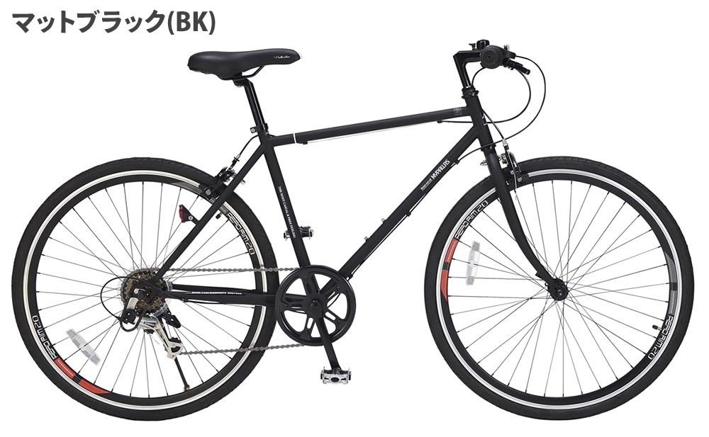 池商 MYPALLAS クロスバイク 26インチ シマノ製6段変速 M-605