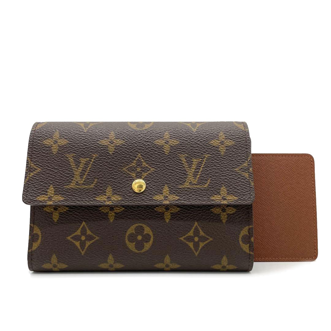 LOUIS VUITTON ルイヴィトン 三つ折り財布 ポルト トレゾール エテュイ