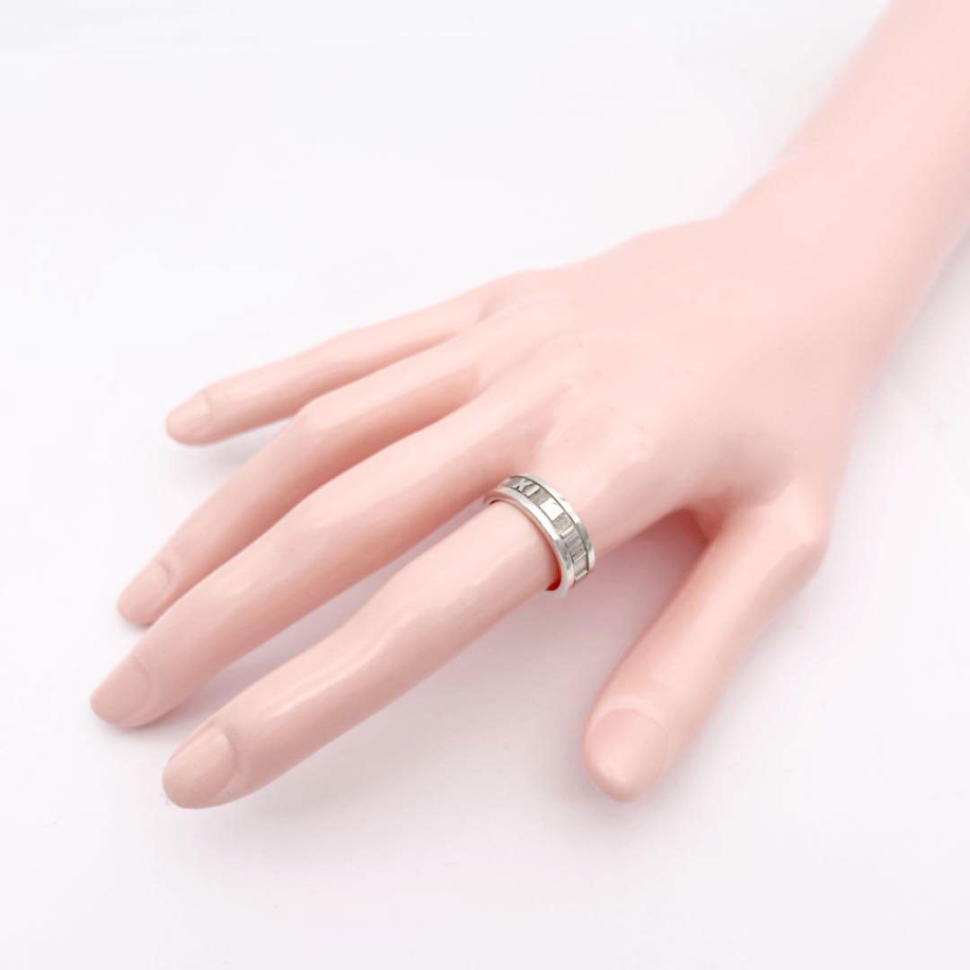 TIFFANY ティファニー リング 指輪 アトラス SV925 シルバー 約10.5号