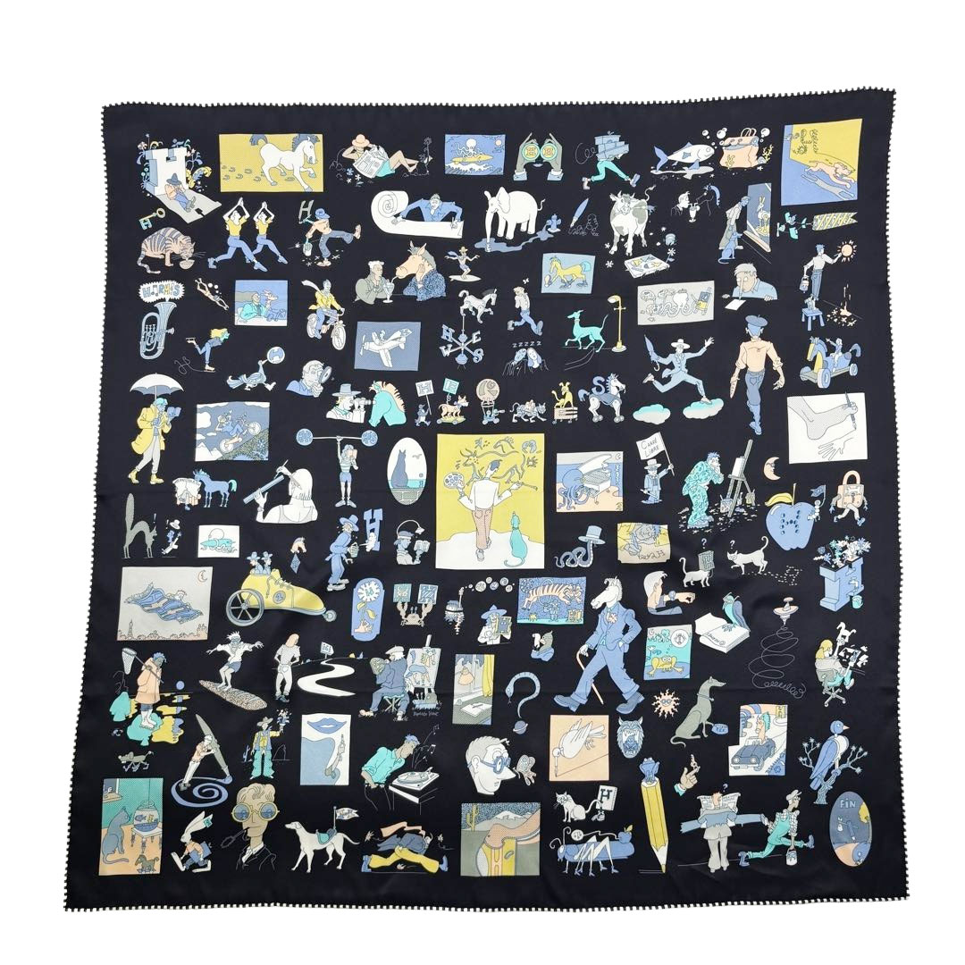 HERMES エルメス スカーフ カレ70 『Libre(カレ・リブレ)』 シルク