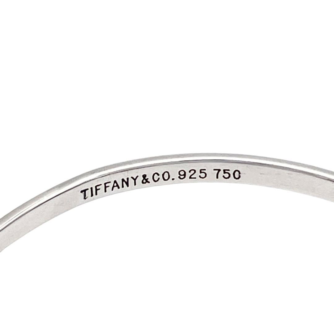 Tiffany ティファニー フックアンドアイ バングル 925 750 コンビ