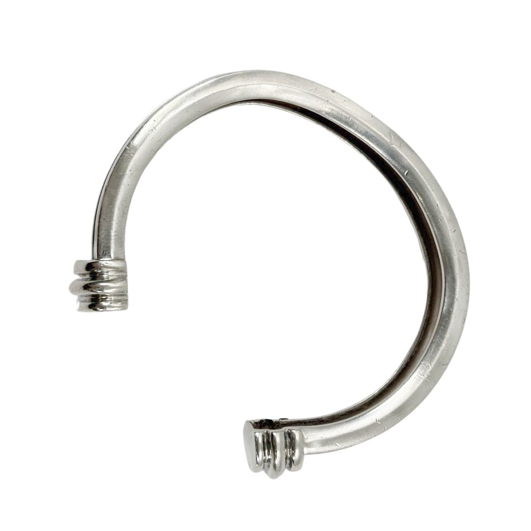 TIFFANY ティファニー ヴィンテージバングル アトラス グルーブドカフ