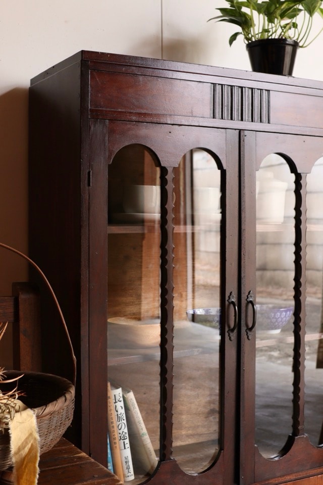 ガラス戸棚 | 全ての商品 - 古家具古道具 そうすけ