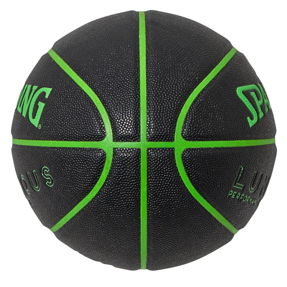 ルミナス 合成皮革 ブラック×グリーン 5号 77-979J | スポルディング