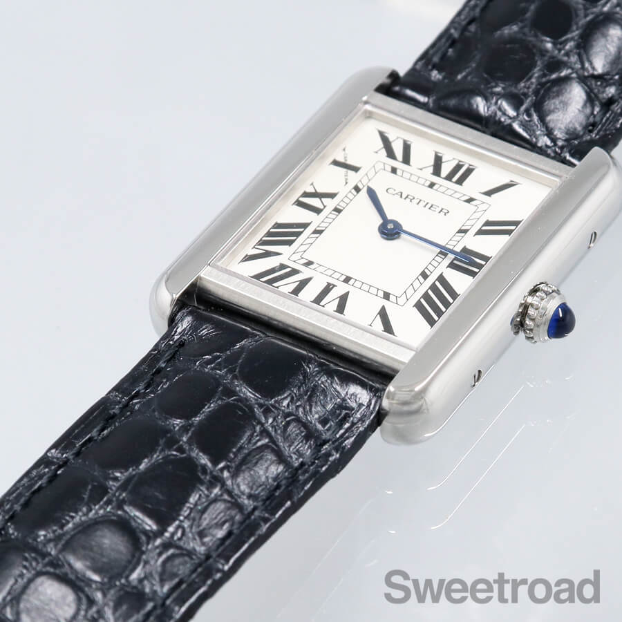 カルティエ タンクソロ Ref.3170 SMサイズ ・取扱説明書 w-31825gnz