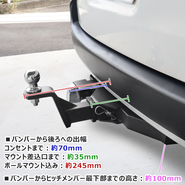 NCP50系 プロボックス サクシード クラスSP 1000kg ヒッチメンバー