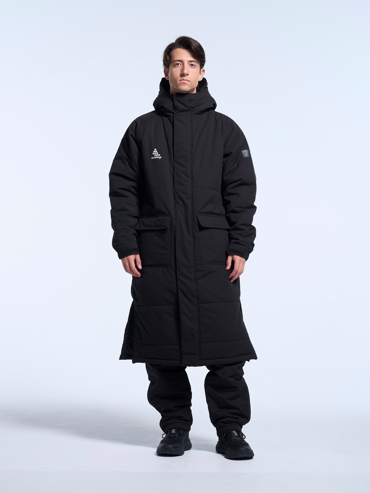 SVOLME ベンチコート ネイビー/ピンク/ブルー　サイズＬ　ダウン　フェザー 発熱中綿ベンチコート<br>(3カラー) カテゴリー,FOOTBALL SVOLME