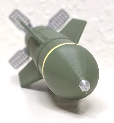 3Dプリント 3万ポンド級バンカーバスター爆弾|GBU-57 - 無料3Dモデル