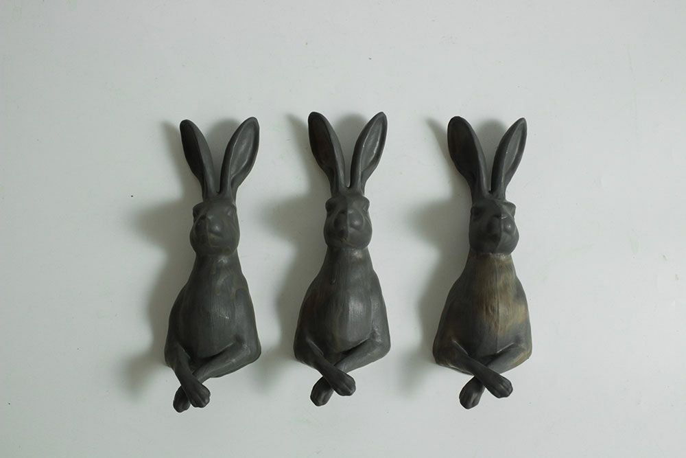 かわいい(次回入荷未定)YARNNAKARN(ヤナカーン) ラビットウォールデコ