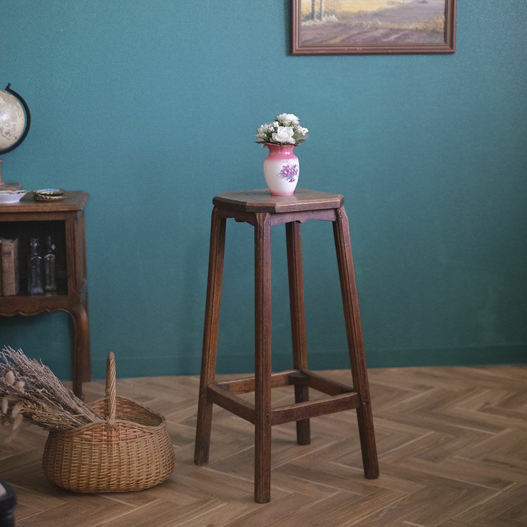 アンティークスツール フランス 高めの座面 椅子 腰掛けMALTO東京高円寺