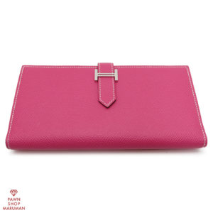 エルメス ベアンスフレ [Q]刻印 ヴォーエプソン ローズティリアン